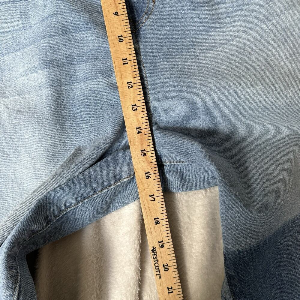 And Now This NEW Womens Jeans Plus Sz 20W Blue Stretch High Rise Straight Leg - Picture 11 of 16